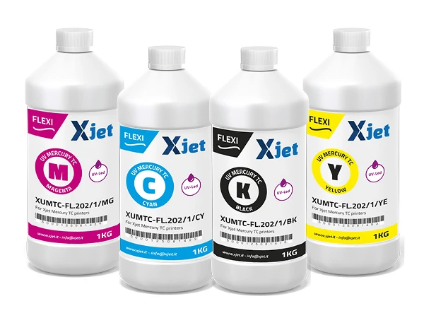 INCHIOSTRO XJET UV MERCURY TC FLEXI